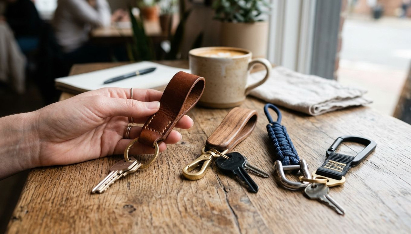 Quels matériaux choisir pour un porte-clés durable et élégant ?